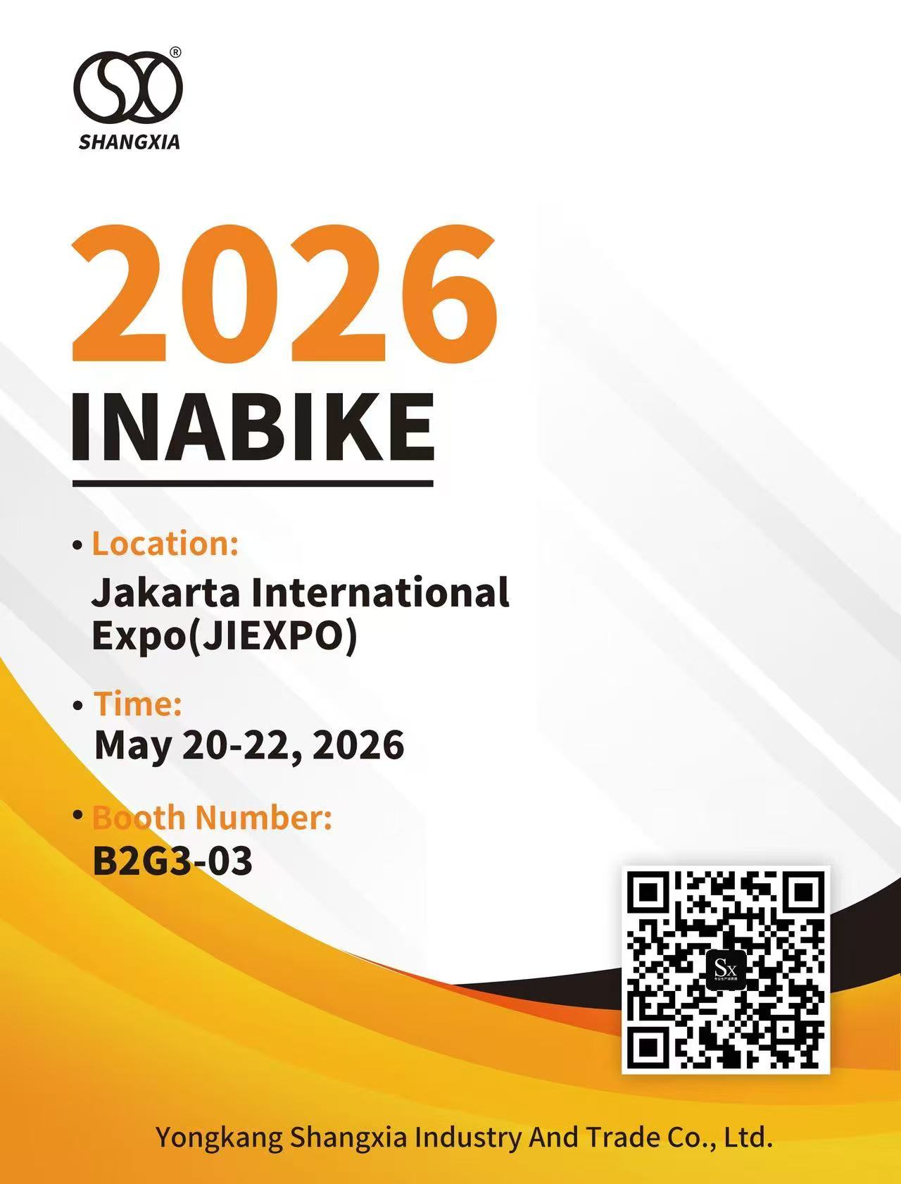 2026 Inabike Sərgisi，SXJZ Motosiklet Amortizatoru gəlir！