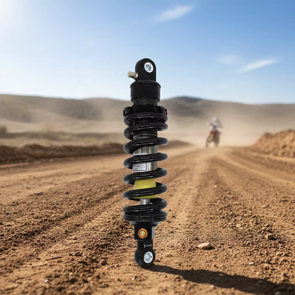 Rebound tənzimlənən motosiklet amortizatoru